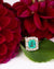 Colombian Emerald and Diamond Ring