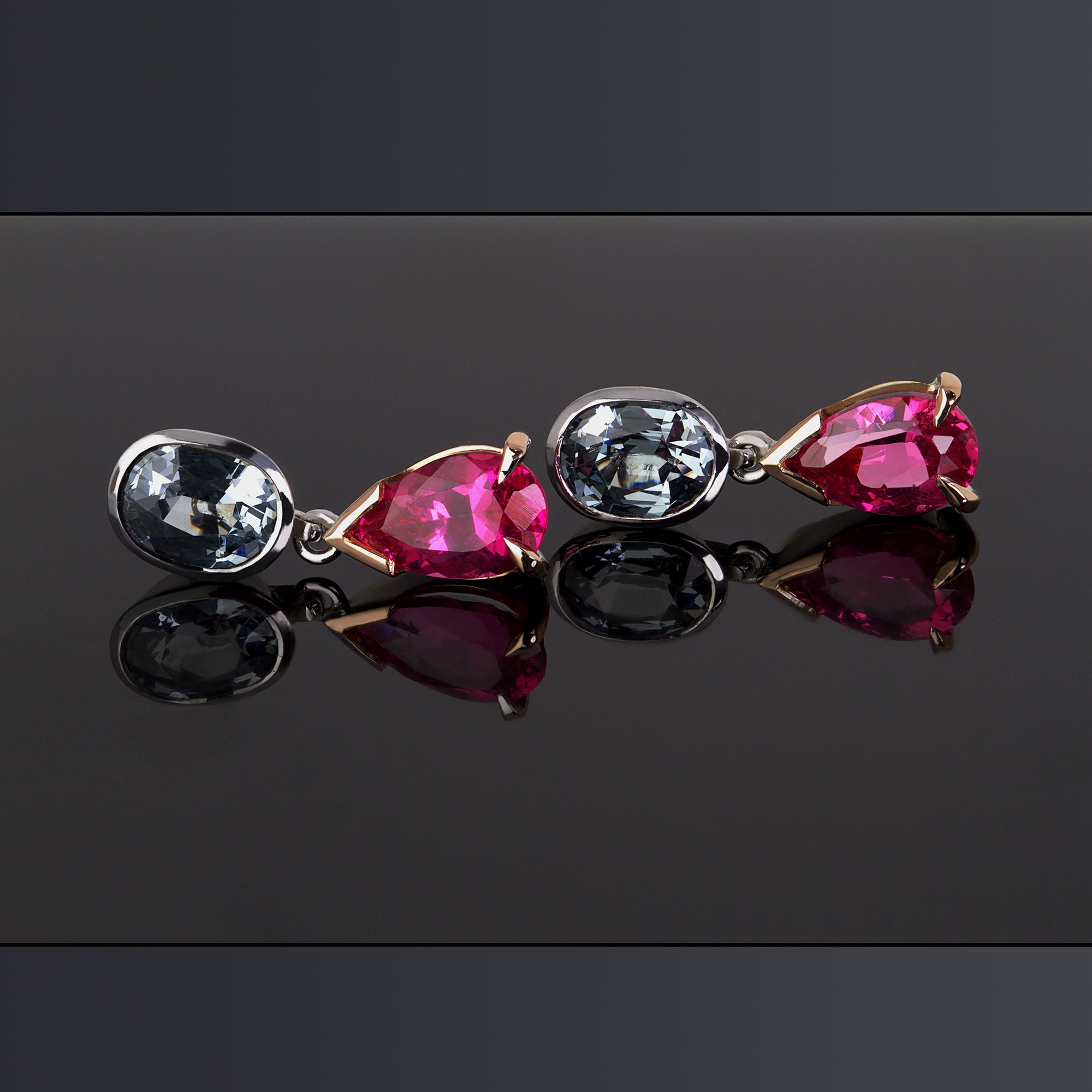 Pink and grey jewellery shop
