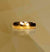 Hand Plenished Mens Wedding Band available in 18ct Gold and Platinum